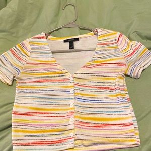 Forever 21 cropped t shirt